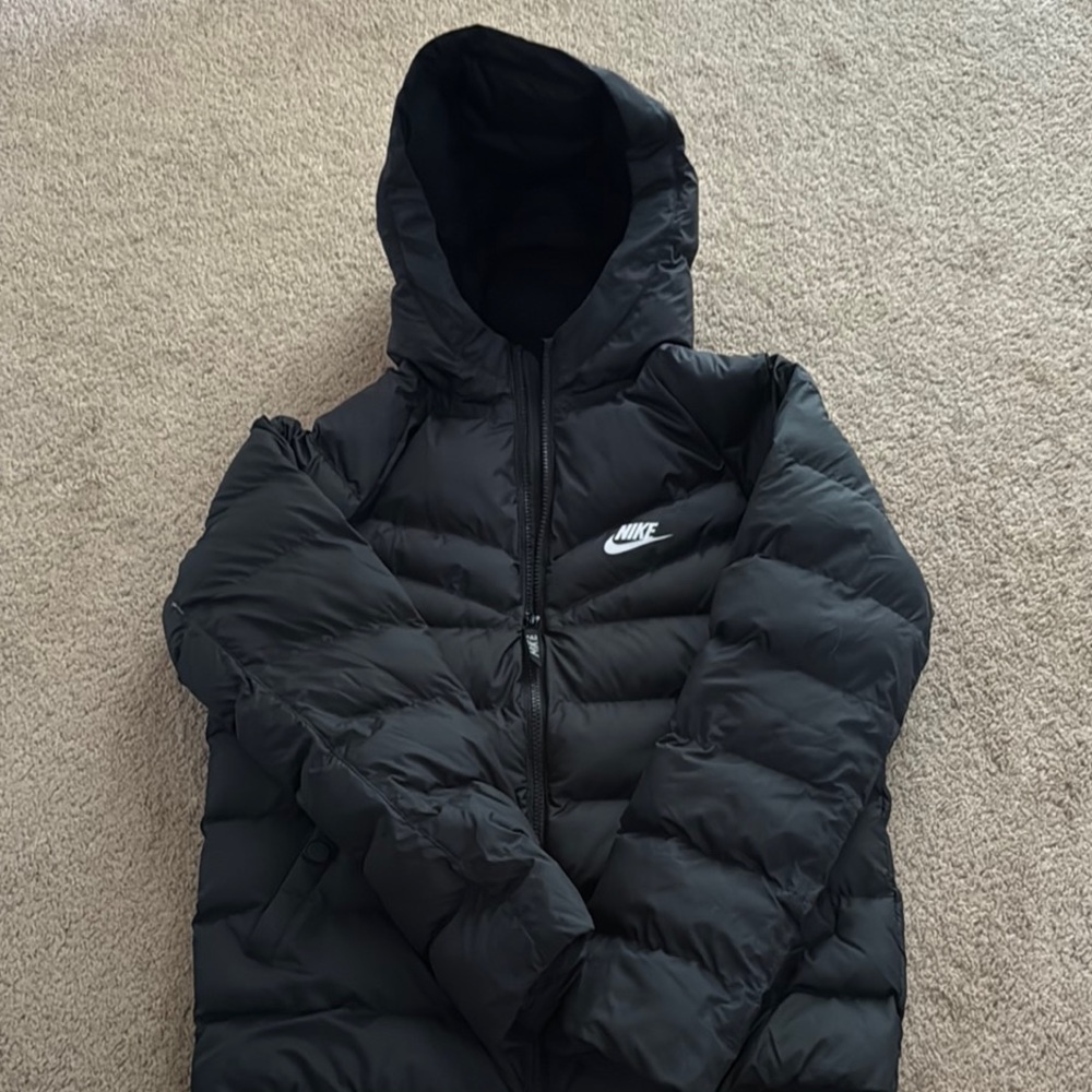 Nike Kids Black Puffer Jacket